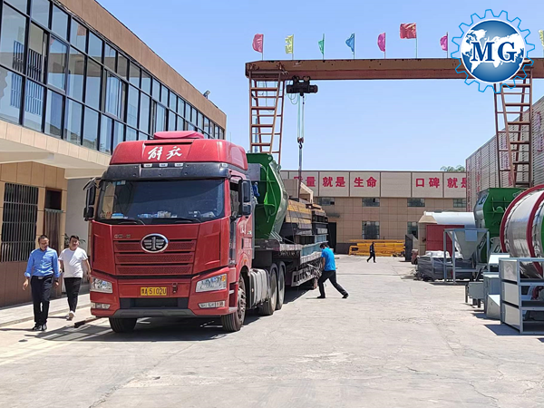 駐馬店年產20萬噸干粉砂漿生產線發貨！